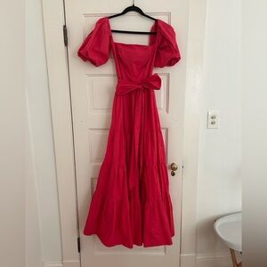 CARA CARA Poplin Wethersfield Maxi Dress size 4